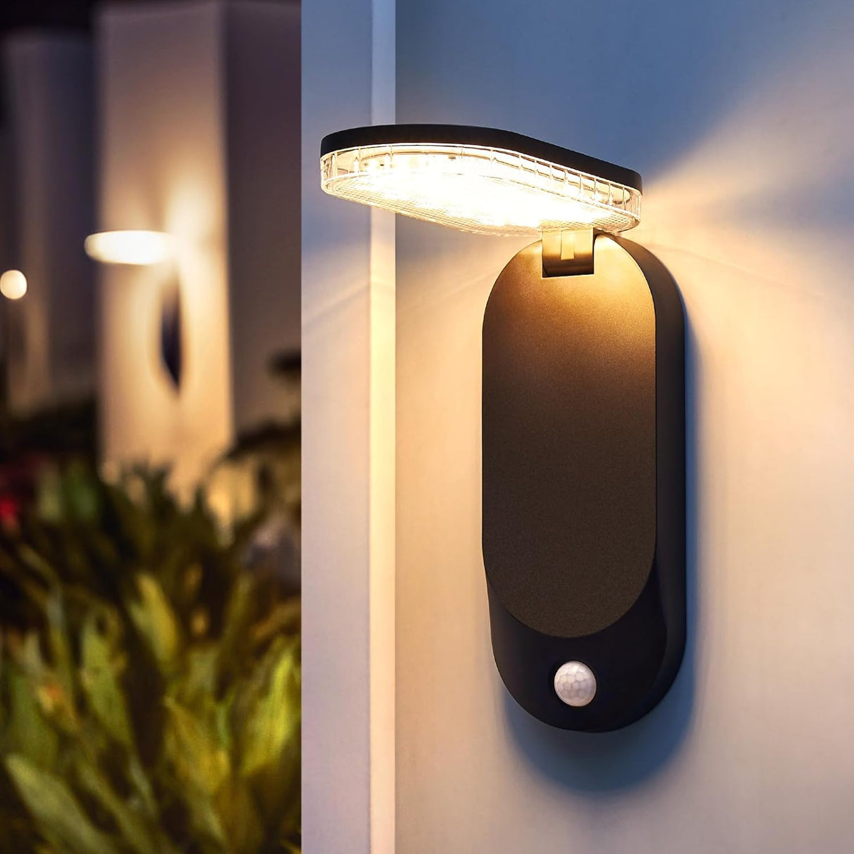 Lampa LED Solara Pliabial cu Senzor de Miscare - Lumina de Perete pentru Trotuare si Alei, ClassLights