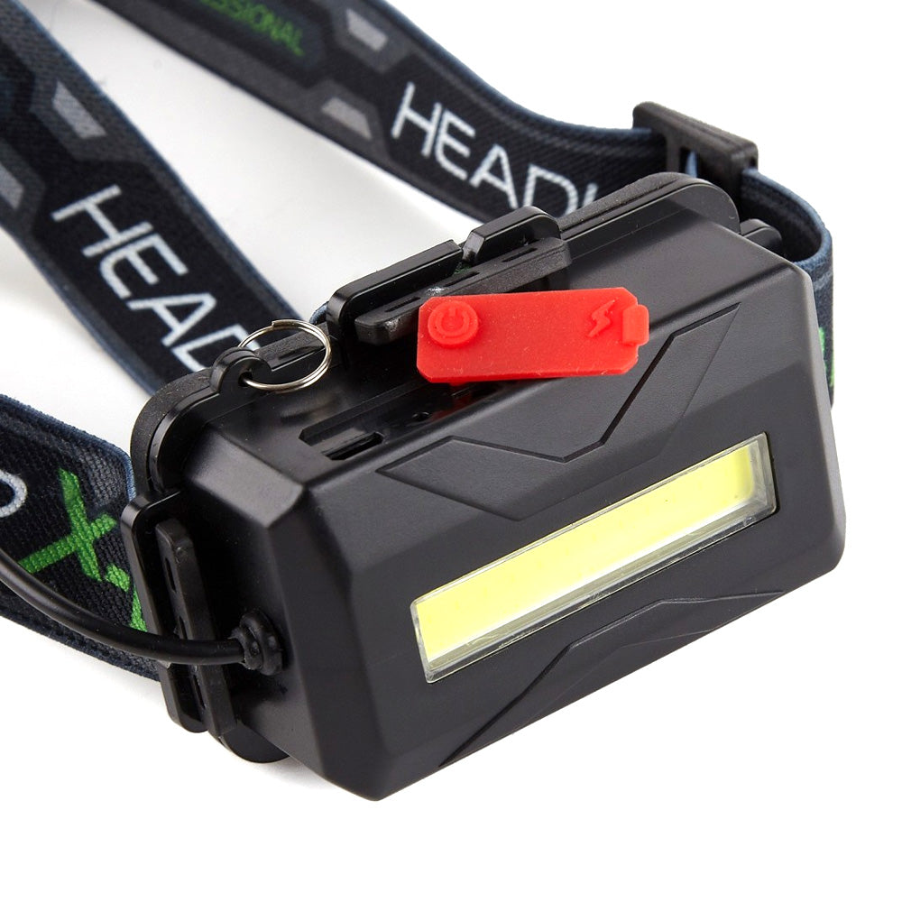 Lanterna De Cap, 7 Led XT6 CREE, Premium, 2 Acumulatori 3,7V, Negru, ElectroAZ