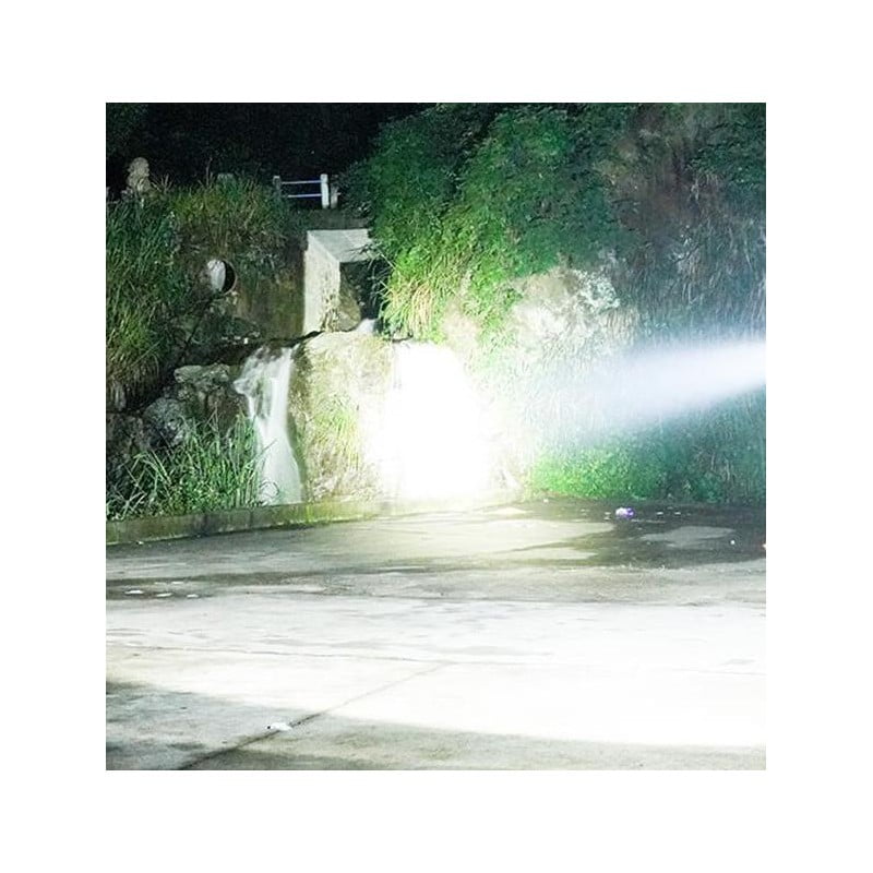 Lanterna Led 4 Faze cu Acumulator si Cob Led SL-02