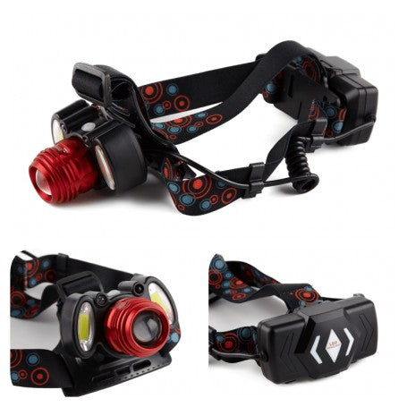 Lanterna de Cap cu Senzor si Acumulator