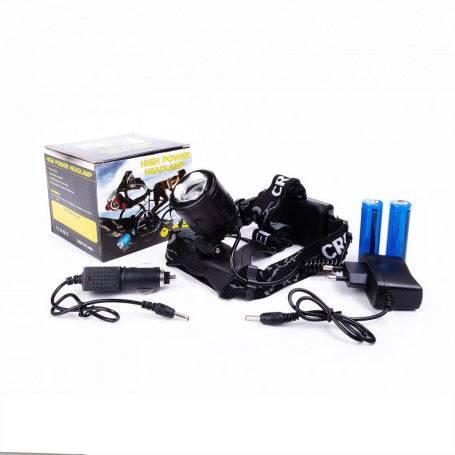 Lanterna de Cap cu led 8W si Acumulator