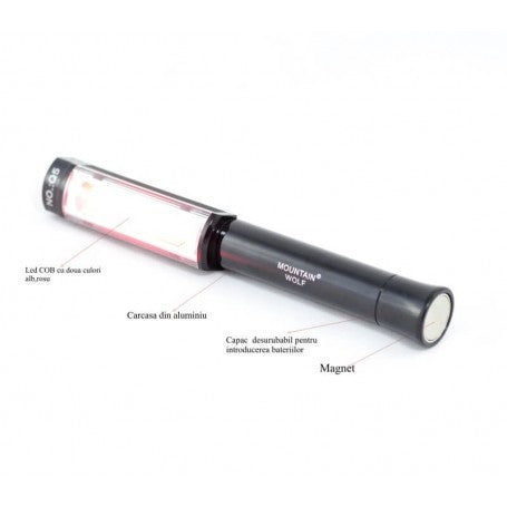 Lanterna de Lucru 5W Magnetica 4 Faze