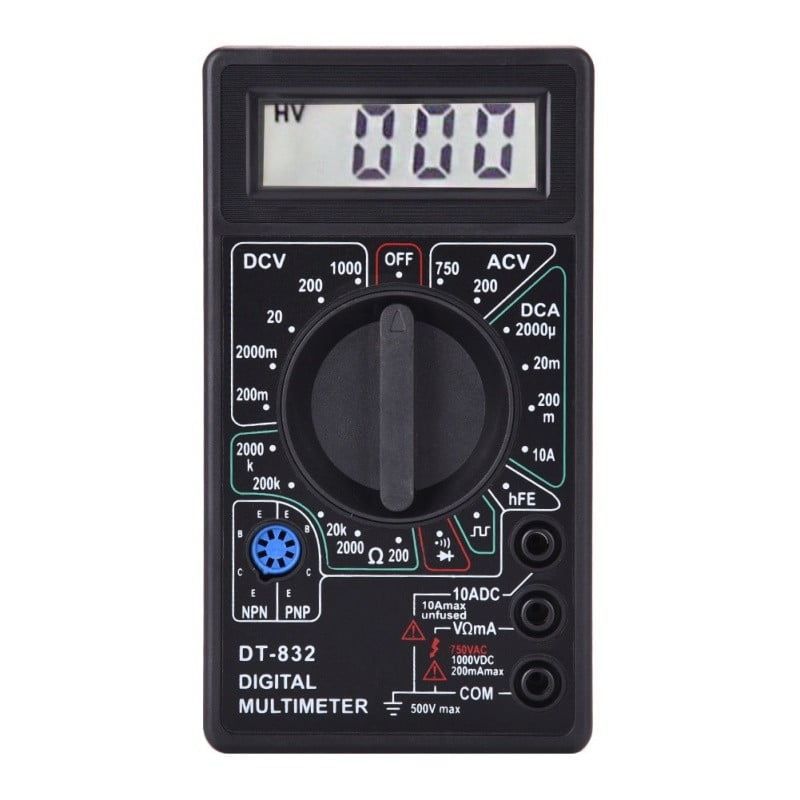 Multimetru Digital cu Buzzer DT-832