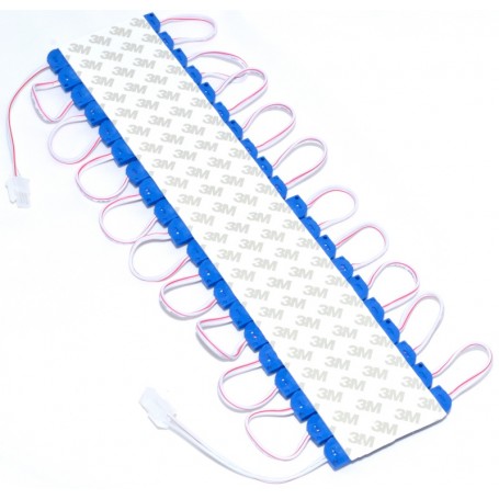 Modul Grup Led, 20 Buc, 120W, Albastru