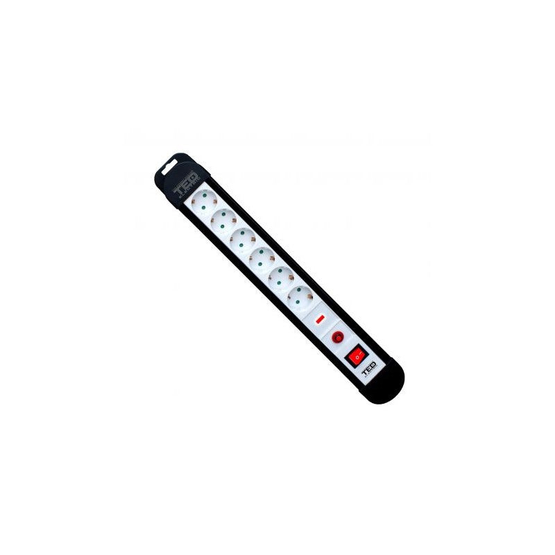 Prelungitor Premium cu 6 Prize, Protectie, Buton Reset, TED, Lungime 3M