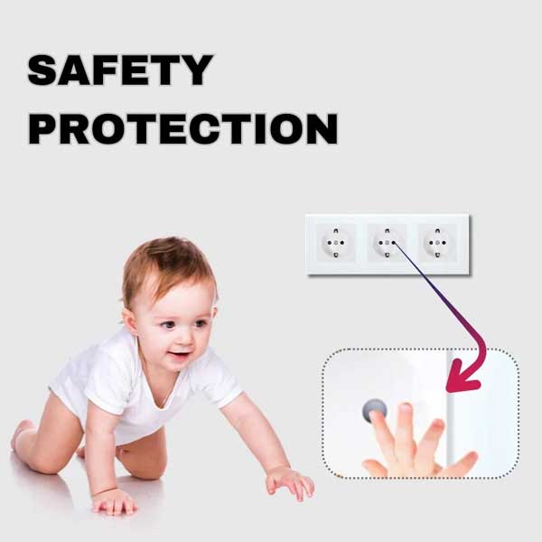 Priza tripla cu rama din sticla securizata Classlights , 16A, Alb