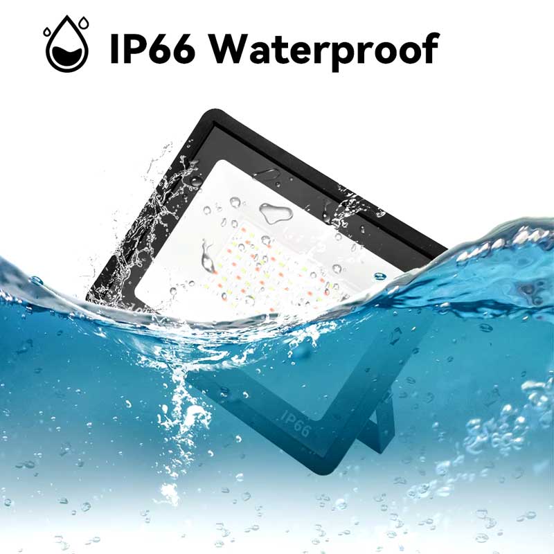 Proiector cu Led RGB - 220V, cu Telecomanda, Putere 50W ElectroAZ