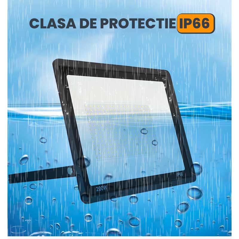 Proiector cu LED SMD 220V, IP66 Putere 200W