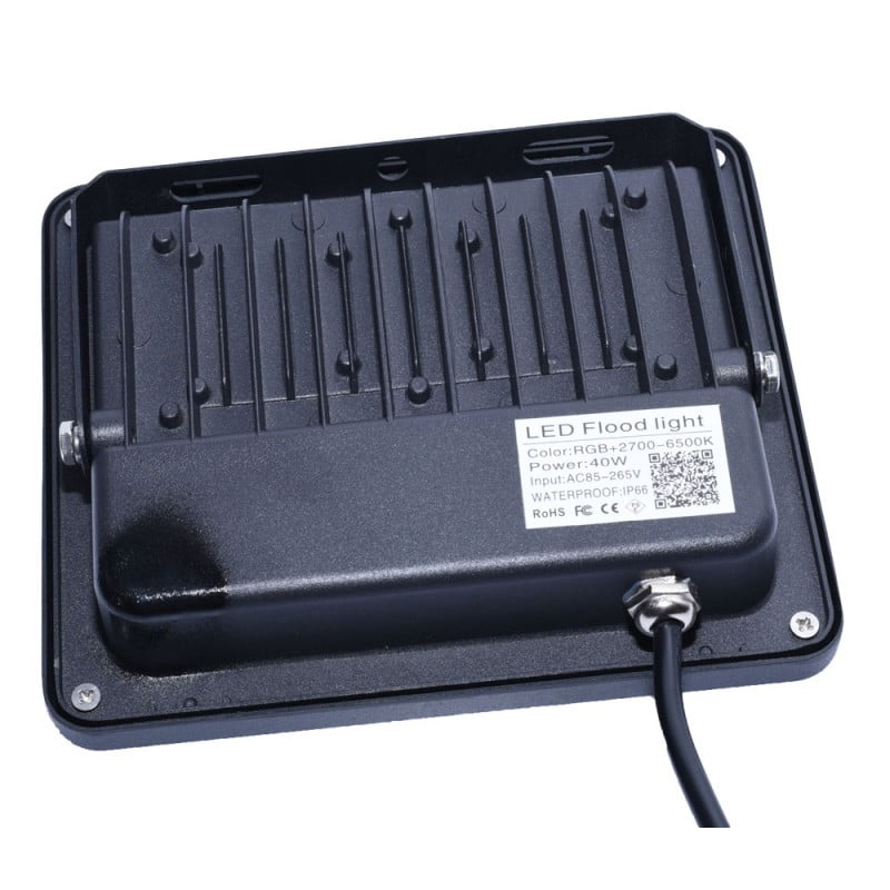 Proiector RGBW LED 40W, Android, iOS, Bluetooth