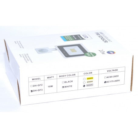 Proiector Slim LED cu Senzor 10W-220V