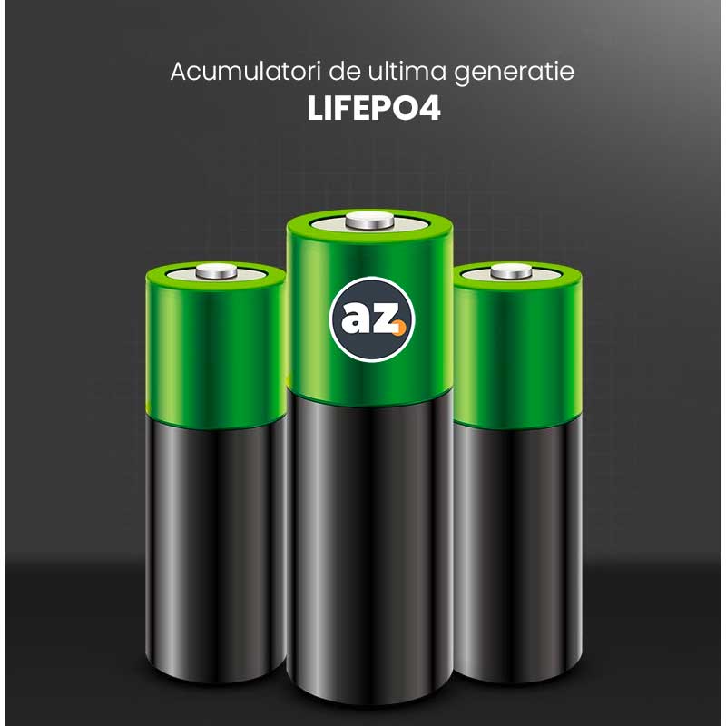 Proiector Solar Led 200W, Kit Complet, Ip67