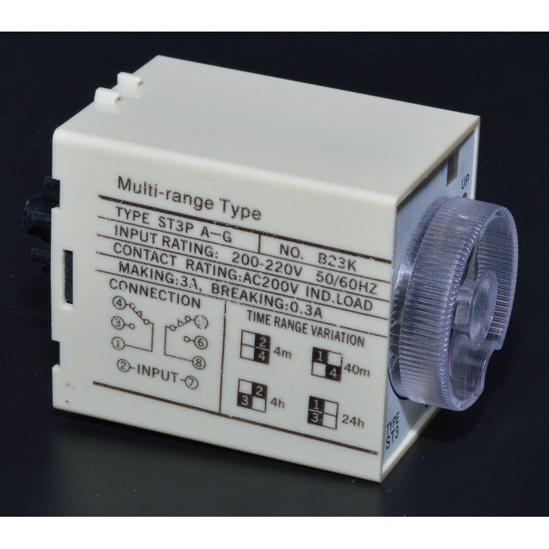 Releu de timp (Temporizator mecanic) 4M/24M/4H/24H