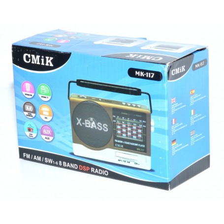 Radio MP3, USB si Card TF, MK-117