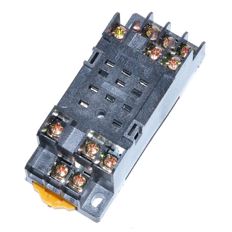 Releu 12V-DC, Electromagnetic, 11 Pini, Cu soclu