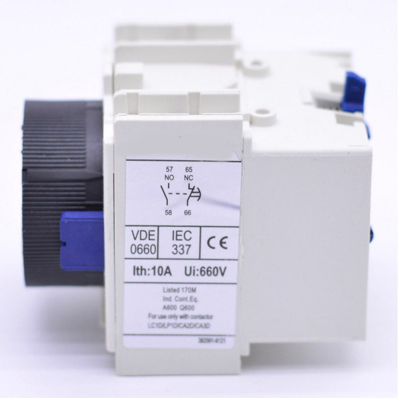 Bloc de Contact Auxiliar de Timp LADR4 10-180S 1 NO + 1 NC