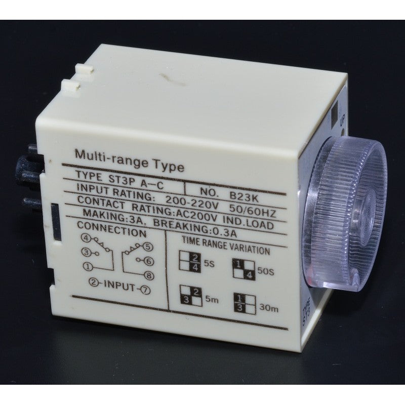 Releu de timp (Temporizator mecanic) 0,5S/5S/30S/3M