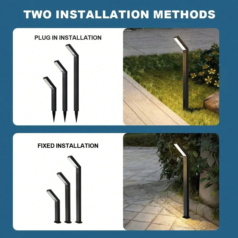 Lampa Solara LED pentru Gradina, Inaltime Reglabila, IP65