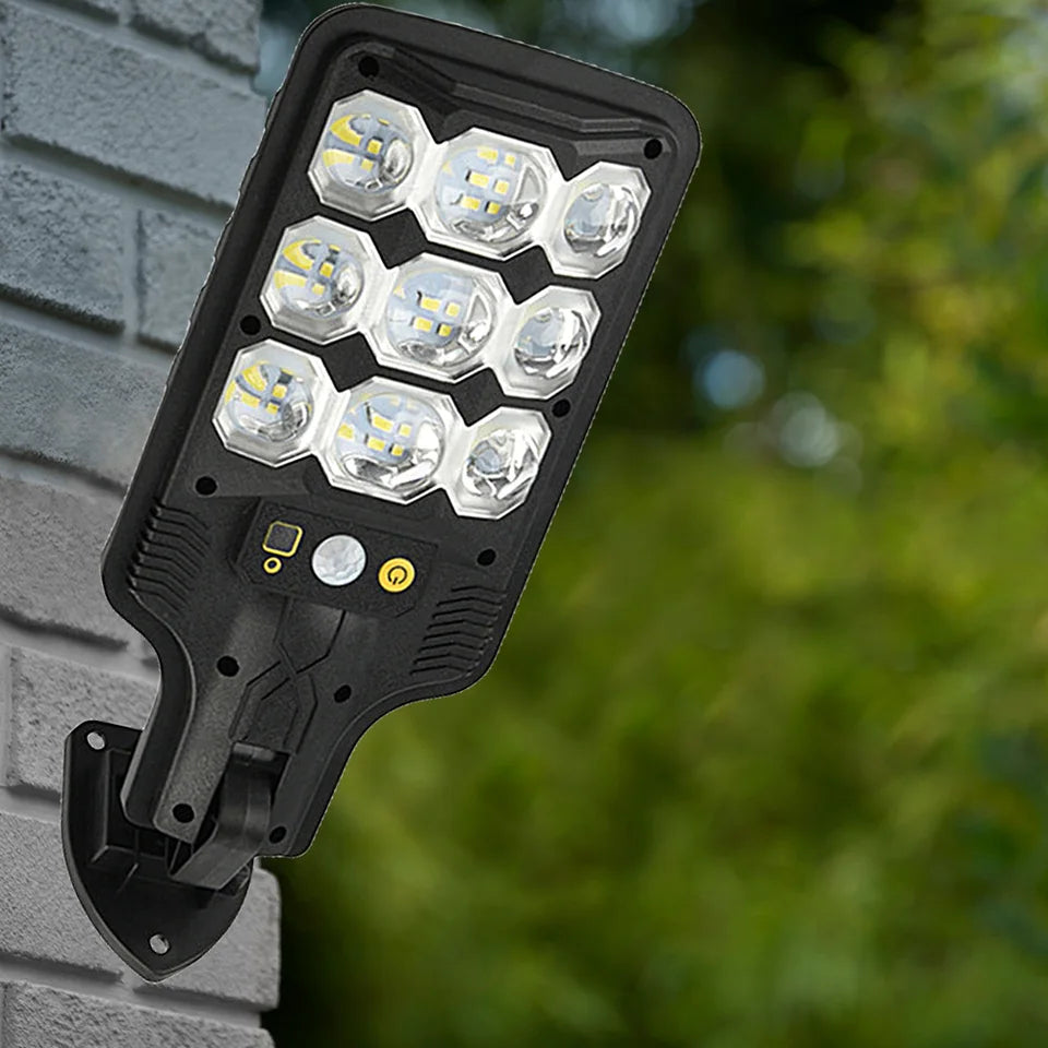 Lampa Stradala Solara cu Senzor de Miscare si Telecomanda