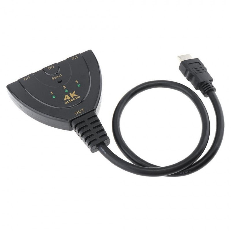 HDMI Switcher 3 IN 1 , 4K / 30 cm