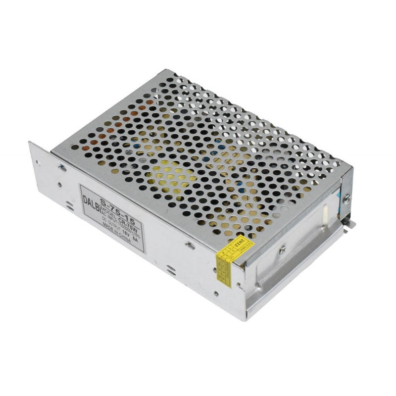 Sursa de Alimentare Slim, Carcasa Metalica, 220V-15V/75W-5A