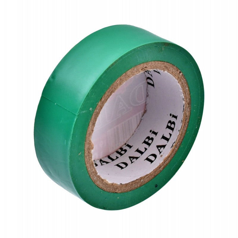 Set 10x Banda izolier Ignifuga, PVC, Latime 19mm, Lungime 10m per Rola, Verde