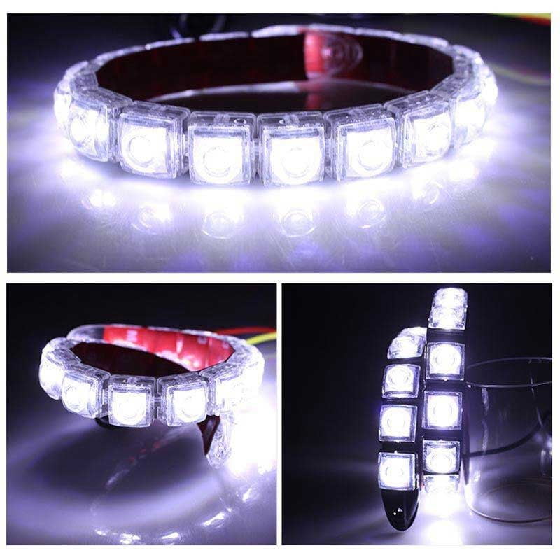 Set Lumini Auto Led DRL, Flexibile, Universale, 2 X 14 , 12V - 14W