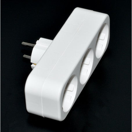 Stecher Triplu Linie 3 Posturi 250V-16A