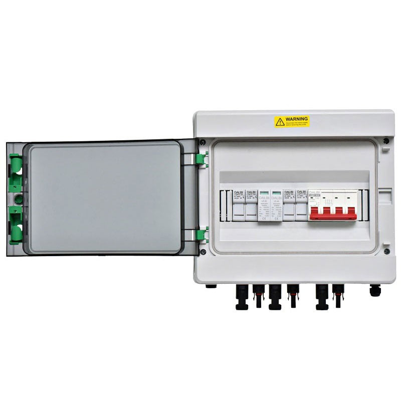 Tablou de Protectie pentru Sisteme Fotovoltaice, 2 String, 1000V DC, HA12