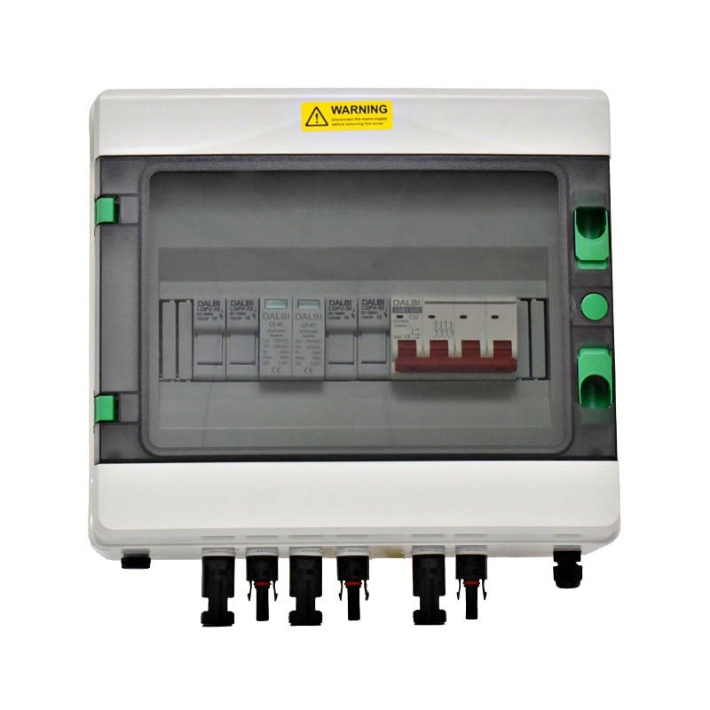 Tablou de Protectie pentru Sisteme Fotovoltaice, 2 String, 1000V DC, HA12