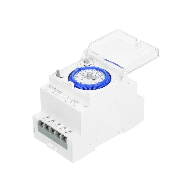 Temporizator Mecanic de Panou, Ceas Programator, Prindere Sina, SUL-181-D