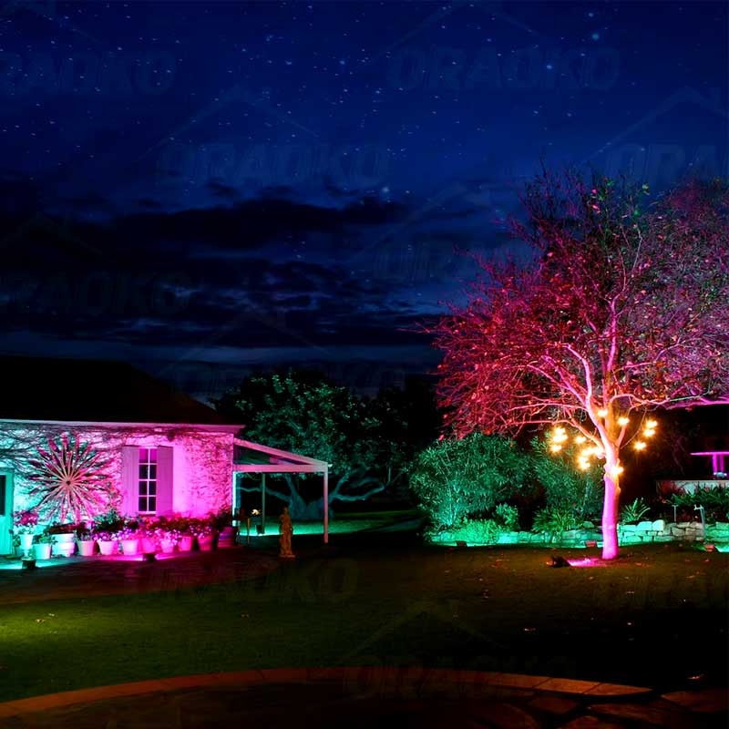 Proiector Led RGB - 220V, cu Telecomanda, Putere 100W ElectroAZ