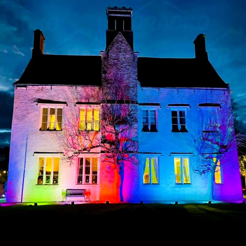 Proiector Led RGB - 220V, cu Telecomanda, Putere 100W ElectroAZ