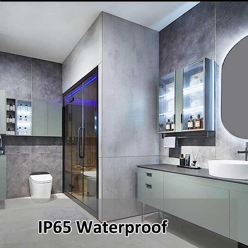 Banda LED 12V, Exterior IP65, 60 LED/m SMD5050, Alb-Rece, Rola 5 metri, ElectroAZ