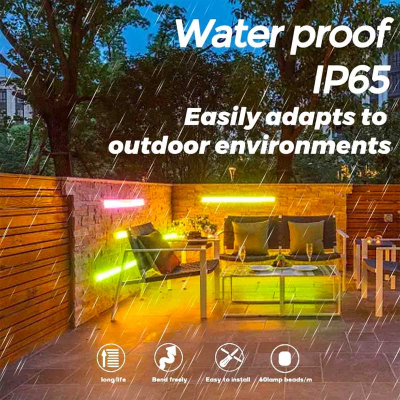 Banda LED RGB, 120LED/m,Exterior IP65, Rola 5 metri, ElectroAZ