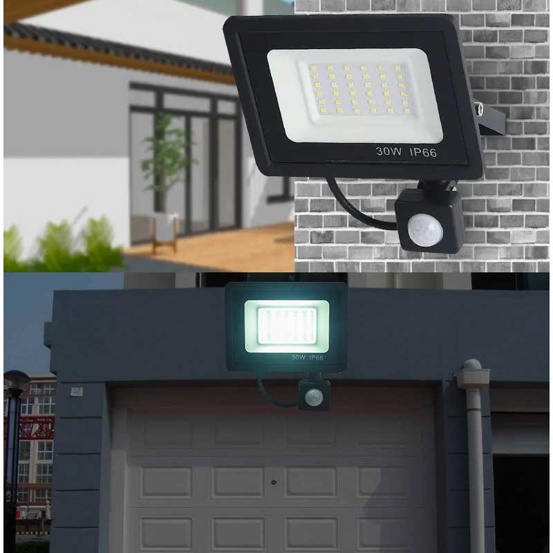 Proiector Led cu Senzor IP66, 220V Putere 50W