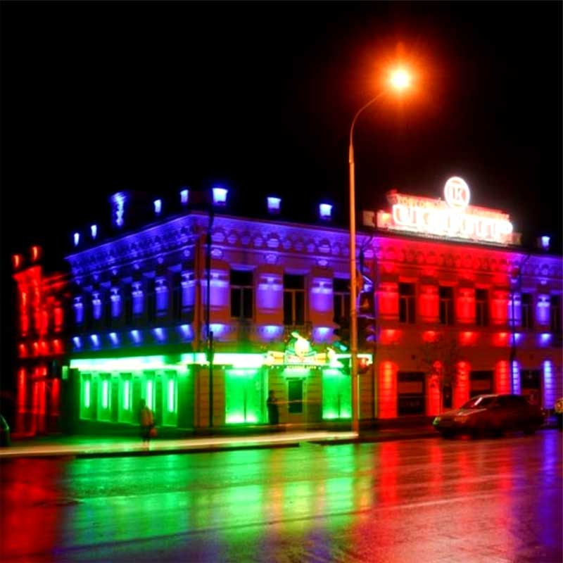 Proiector cu Led RGB - 220V, cu Telecomanda, Putere 50W ElectroAZ