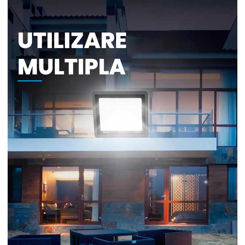 Proiector cu LED SMD 220V, IP66 Putere 300W