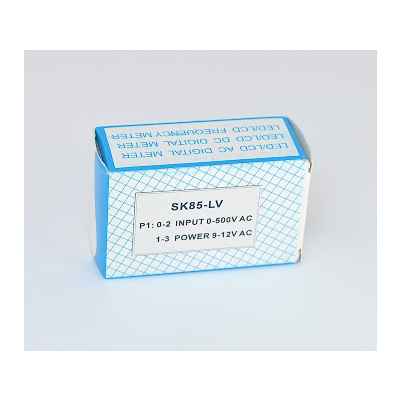 Voltmetru Digital, Led Rosu, 50V-500V AC