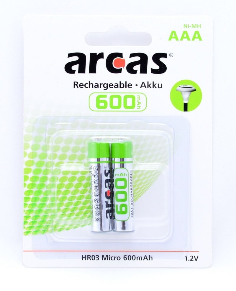 Acumulatori Arcas R3 AAA 600mAh Ni-MH