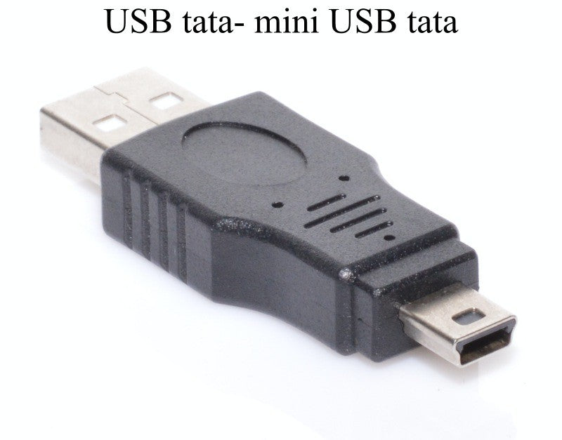 Adaptor Mini USB tata la USB tata