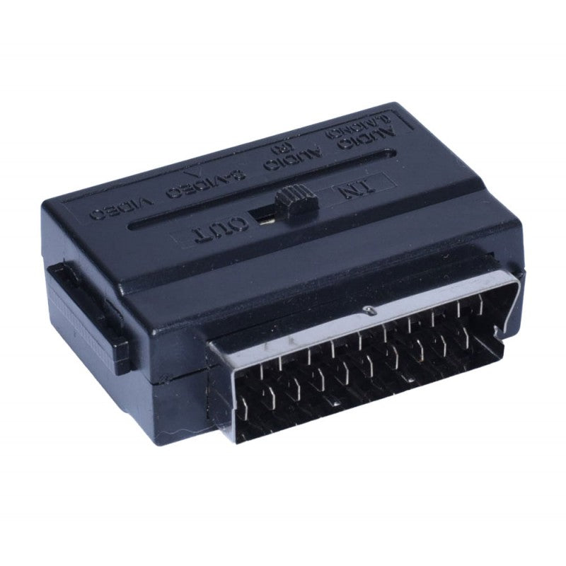 Adaptor Scart - 3RCA cu Intrerupator