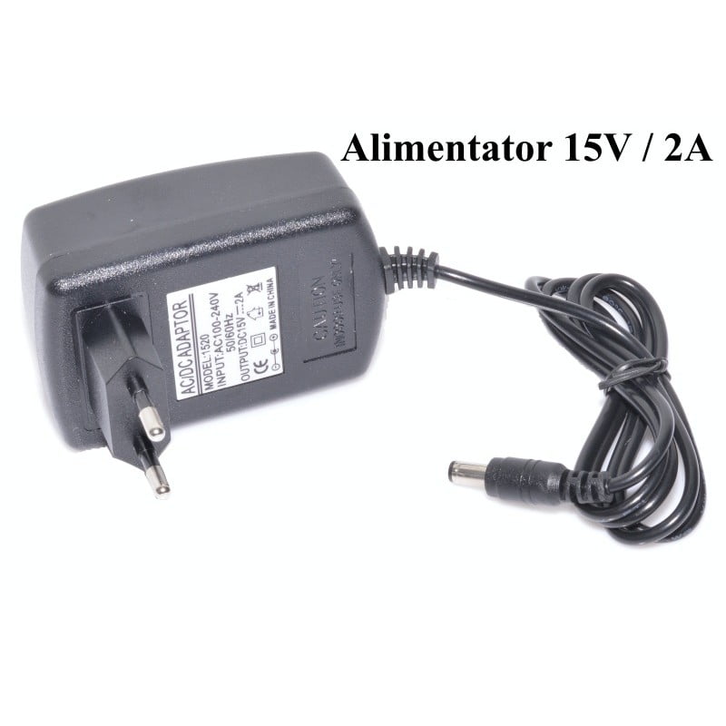 Alimentator AC/DC 220V - 15V / 2A