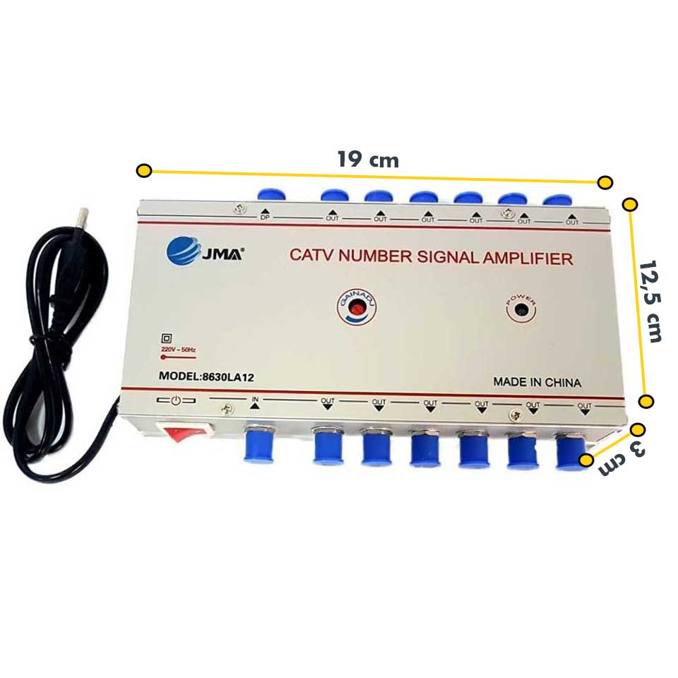 Amplificator de semnal TV , Spliter cu 12 iesiri