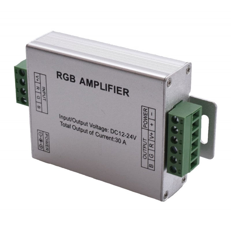 Amplificator Banda Led RGB, 12-24V/30A
