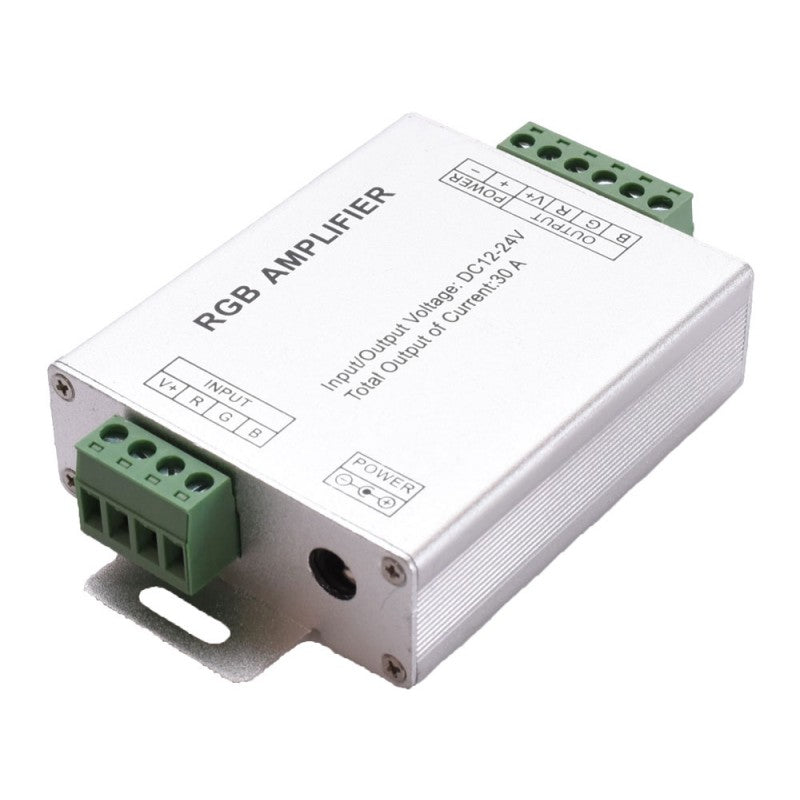 Amplificator Banda Led RGB, 12-24V/30A