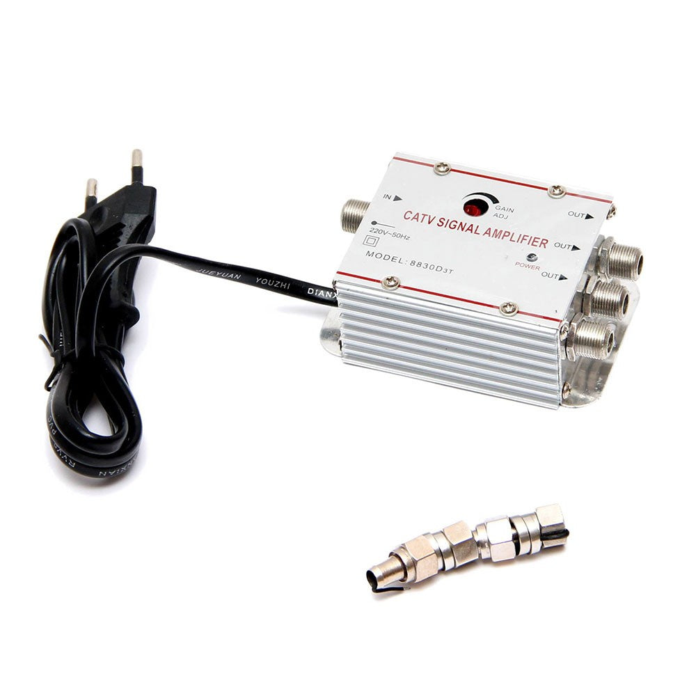 Amplificator TV cablu, splitter 3 iesiri