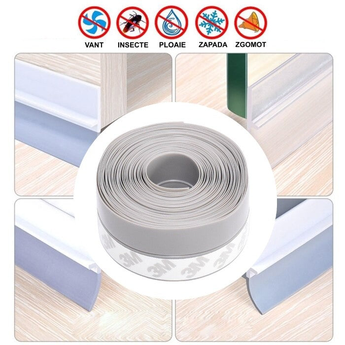Banda Gri pentru Usa si Fereastra, 35 mm x 5 m