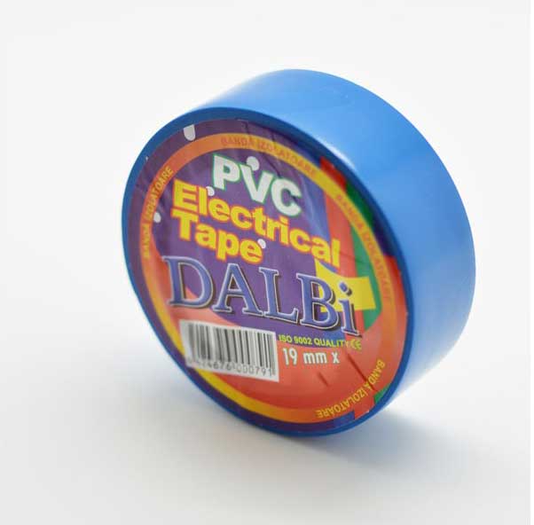 Banda izolier 19mm Albastra - Set 10 buc