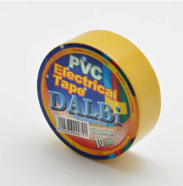 Banda izolier 19mm Galbena - Set 10 buc