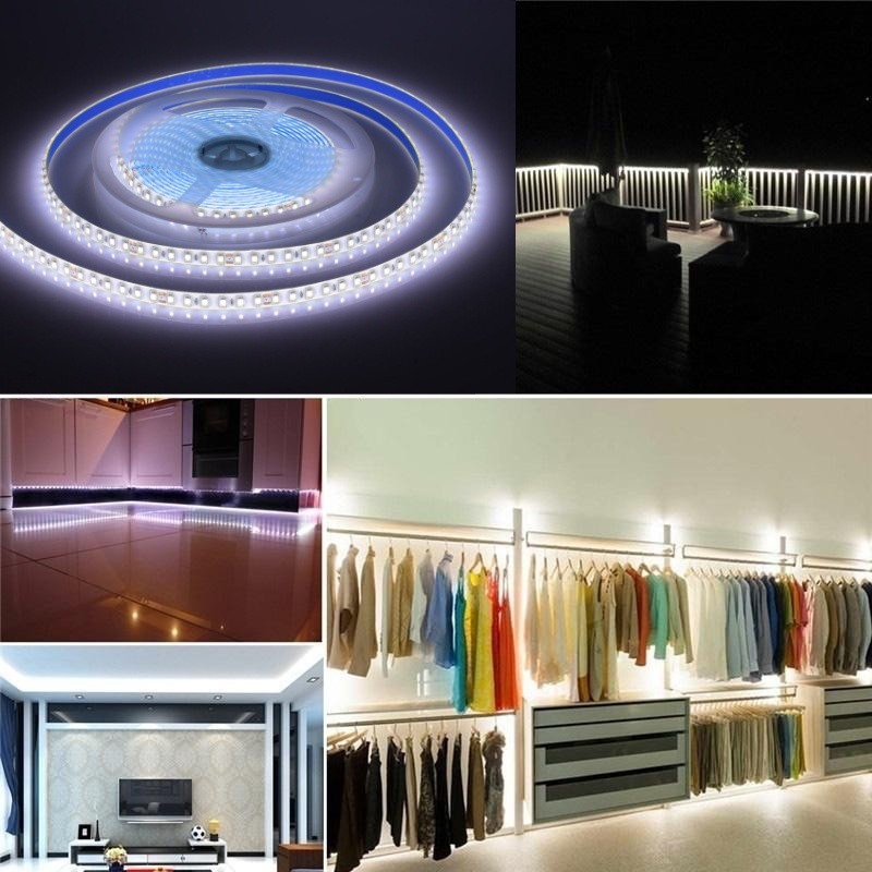 Banda Led 24V Exterior, 2835 - 120led/m, Alb-Natural 4000K - 5m/Rol